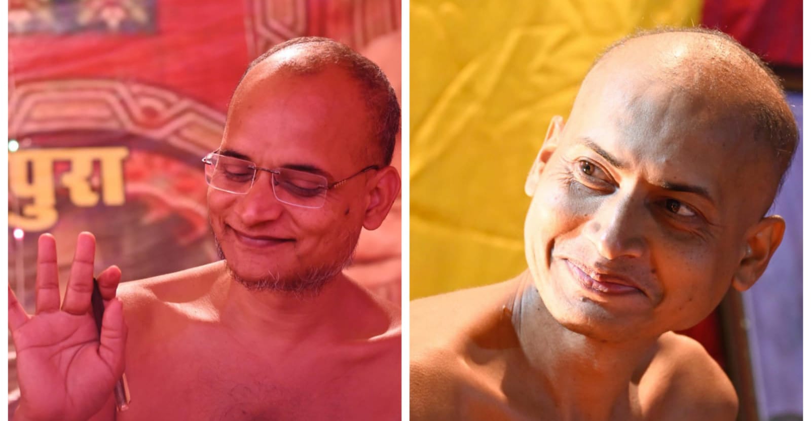 देवली,आचार्य विशुद्ध सागर के युगल शिष्य मुनि अनुपम सागर एवं मुनि यतीन्द्र सागर का ससंघ मंगल प्रव