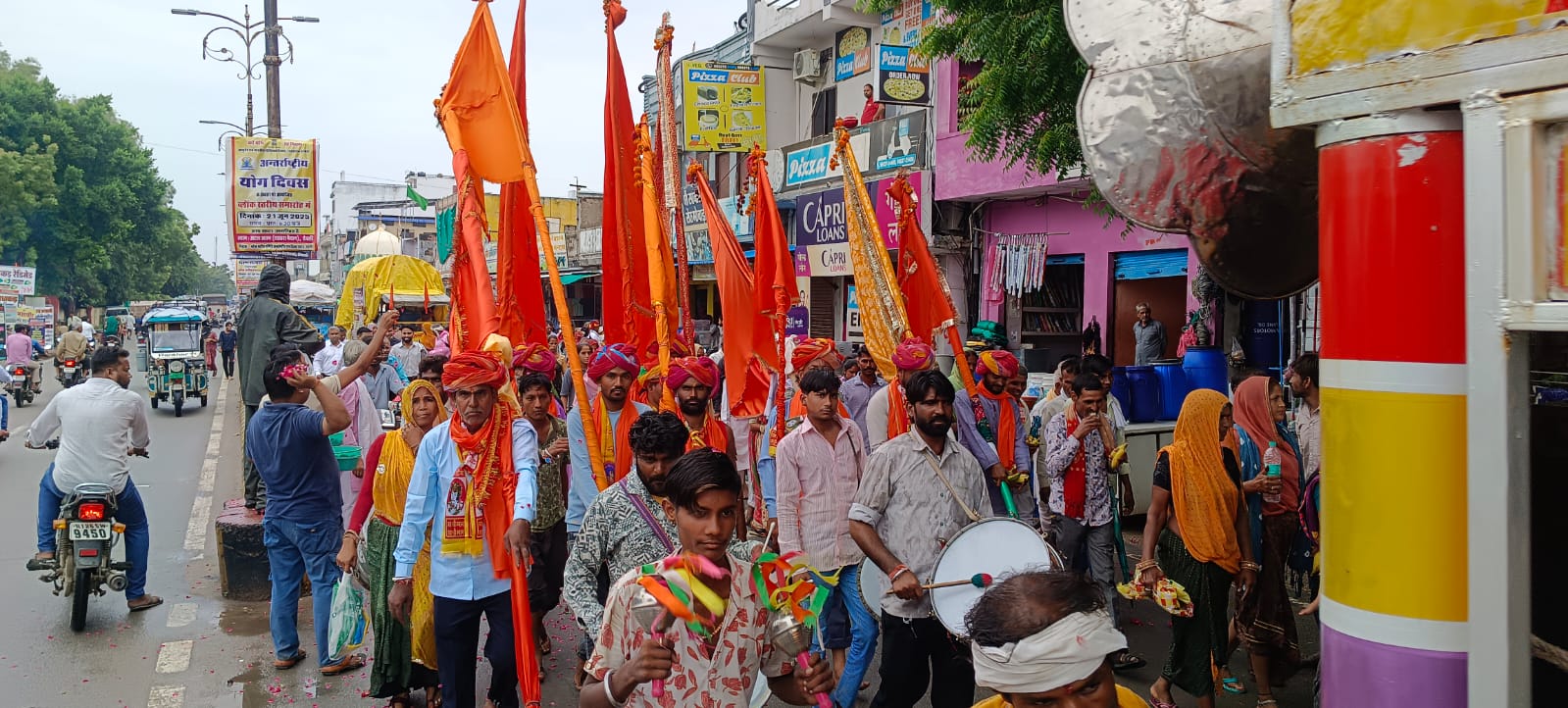 देवली,श्रीचारभुजा प्रभातफेरी मंडल देवली के तत्वावधान में 39वीं श्री कल्याण जी पदयात्रा गुरुवार 