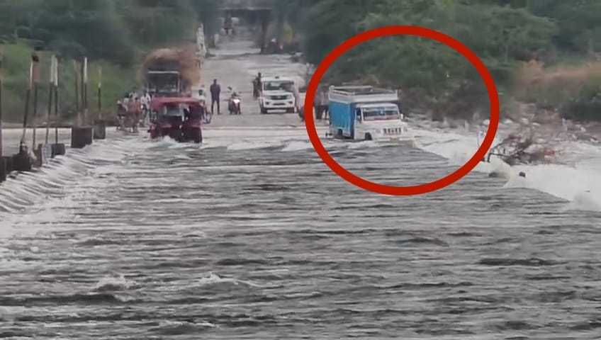 देवली,क्षेत्र के राजमहल रपटे पर मंगलवार देर रात एक बड़ा हादसा टल गया। टोडारायसिंह से कैटरिंग का क