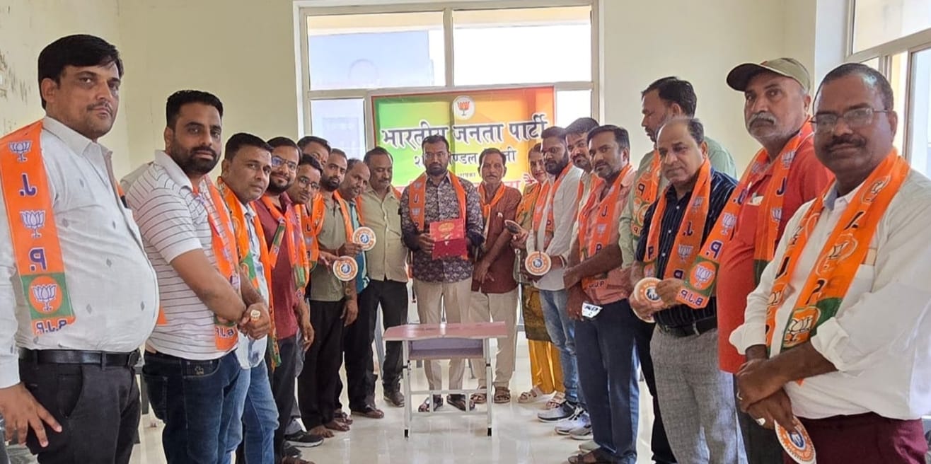 देवली,भाजपा देवली मंडल के  शहर अध्यक्ष अंकित जैन डाबर की अध्यक्षता सामुदायिक भवन अंबेडकर सर्कल प