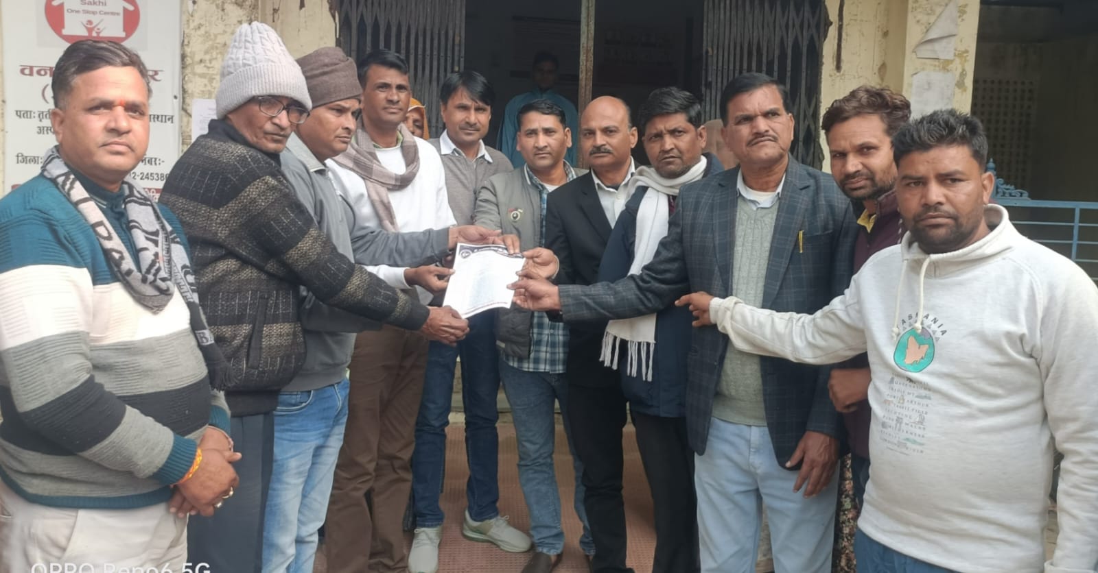 देवली , डॉ. अम्बेडकर विचार मंच विकास समिति देवली की ओर से शुक्रवार को, अजमेर जिले के केकड़ी थाने मे�