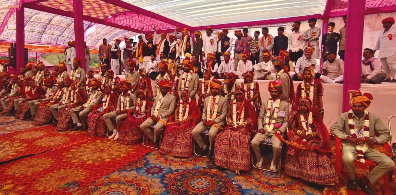 देवली,चांदली माताजी परिसर में गुरुवार को प्रजापति समाज का नि:शुल्क सामूहिक विवाह सम्मेलन हर्षोल