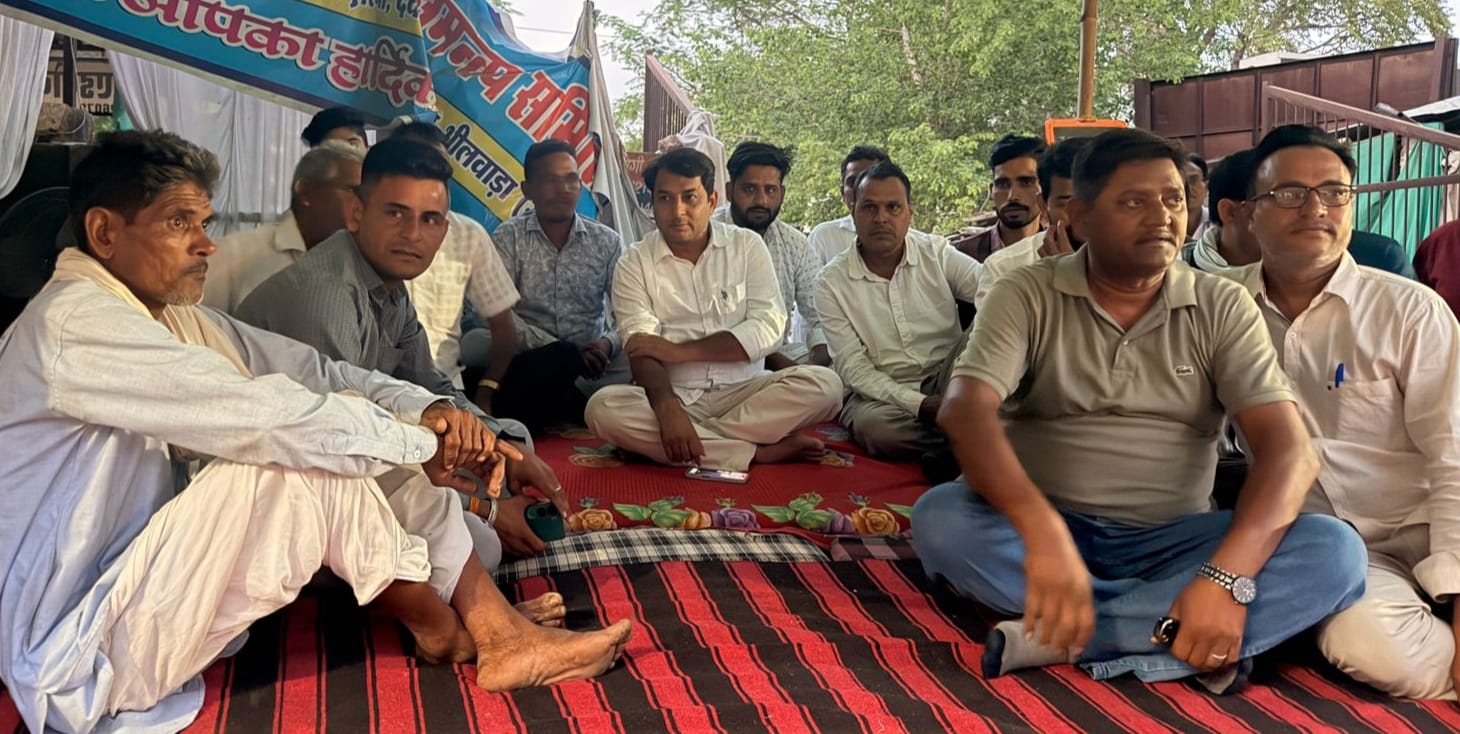 देवली,बीसलपुर बांध की भराव क्षमता बढ़ाने का विरोध तेज,102वें दिन धरने पर पहुंचे नरेश मीणा, बड़े आंद�