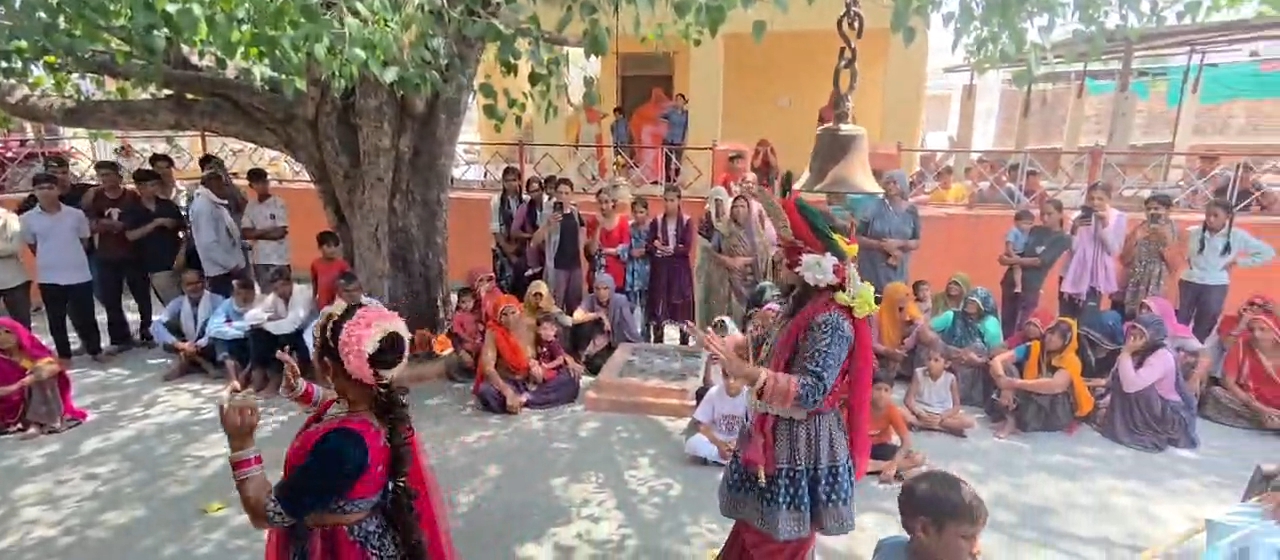 देवली ,सांवरिया सेठ मंदिर के आगामी शिलान्यास को लेकर क्षेत्र के ग्रामीण इलाकों में पवित्र शिलाओ�