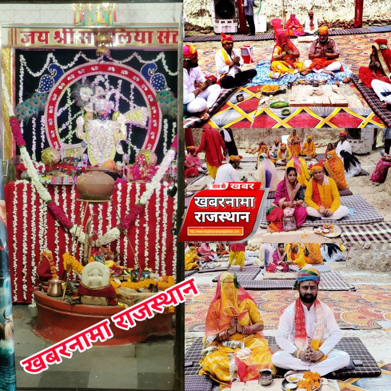 देवली ,शहर के कुचलवाड़ा रोड पर स्थित नवनिर्मित होने वाले सांवरिया सेठ मंदिर में गुरुवार को श्रद्�