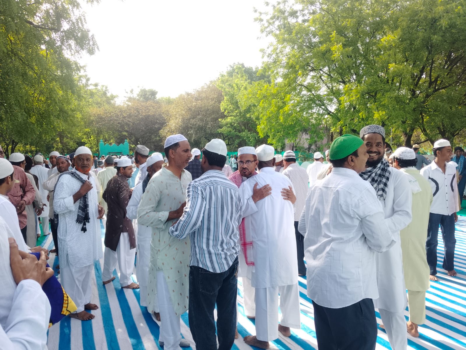 देवली,बलिदान का पर्व ईद-उल-अजहा हर्षोल्लास के साथ मनाया,नमाजियों के लिए की गई विशेष व्यवस्था