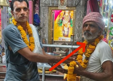 देवली,68 वर्षीय मूलचंद ने पूरी की 110 किलोमीटर की कनक दंडवत यात्रा