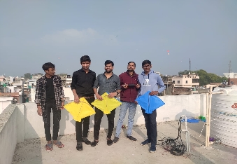 देवली , उत्तरायण पर्व मकर संक्रांति के मौके पर मंगलवार को शहर और ग्रामीण क्षेत्र में बच्चों ने पत