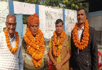 देवली,मदन लाल डीडवानिया दर्जी समाज के अध्यक्ष निर्वाचित 