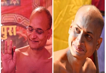 देवली,आचार्य विशुद्ध सागर के युगल शिष्य मुनि अनुपम सागर एवं मुनि यतीन्द्र सागर का ससंघ मंगल प्रव