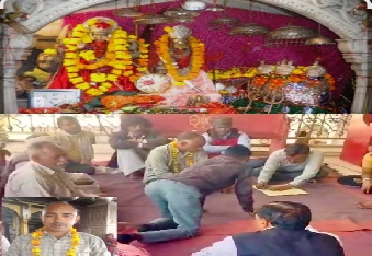 देवली , चांदली स्थित हिंगलाज माता मंदिर परिसर में सोमवार को विकास समिति के  चुनाव हुए। इसमें परमे