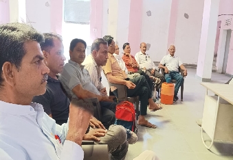 देवली,रेगर समाज विकास समिति देवली की साधारण सभा का आयोजन रविवार को सरलाल नराणिया की अध्यक्षता मे