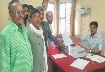 देवली ,राजस्थान सरकार की महत्वाकांक्षी ईआरसीपी योजना के तहत पनवाड़ ग्राम में भूमि अधिग्रहण को ल