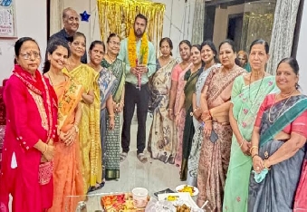 देवली ,अंतराष्ट्रीय वैश्य महिला संगठन देवली ने गुरुवार को डॉ. राघव जिंदल का उनकी उपलब्धि पर सम्मा