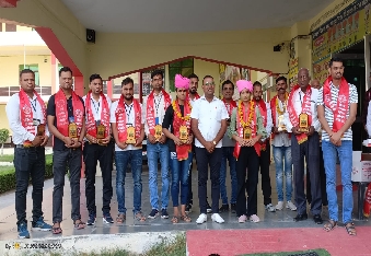 शिव सरोली में प्रतिभाओ, शिक्षको व अभिभावको का किया गया सम्मान