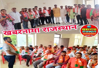 देवली,भाजपा शहर मंडल अध्यक्ष देवली अंकित जैन ने पार्टी जिलाध्यक्ष की अनुमति से बुधवार को मण्डल क
