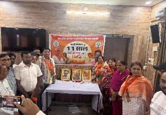 देवली,भाजपा देवली ने मोदी सरकार  के 11 साल को लेकर संकल्प से सिद्धि कार्यशाला का आयोजन किया