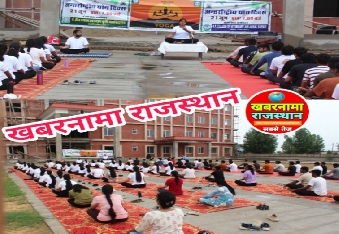 सिरोही, 21 जून 2025: पंडित दीनदयाल उपाध्याय कृषि महाविद्यालय ओर आर.आर. वेटनरी कॉलेज में राष्ट्रीय स्त