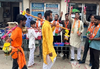 देवली,हर हर महादेव के लगे जयकारे, भगवान शिव का किया अभिषेक,कावड़ यात्रा में उमड़े श्रद्धालु