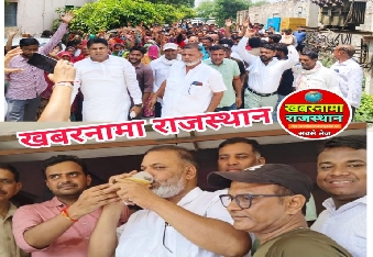 ग्राम पंचायत कुंचलवाड़ा कलां सांवरिया सेठ मंदिर निर्माण पर प्रशासन के समक्ष रखा पक्ष, सैकड़ो लो�