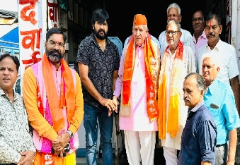 देवली ,विश्व हिंदू परिषद के केंद्रीय मंत्री जुगल किशोर का शुक्रवार को स्वागत किया गया। वे जयपुर ज
