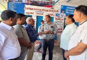 देवली ,श्री व्यापार महासंघ देवली ने रविवार को अध्यक्ष सुरेश अग्रवाल के नेतृत्व में राजस्थान राज