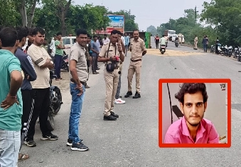 देवली ,शहर के जहाजपुर मार्ग पर अमरवासी स्थित राजीव गांधी महाविद्यालय के समीप गुरुवार सुबह एक ट्र