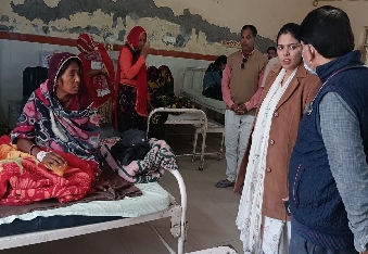 देवली,उपखंड अधिकारी रूबी अंसार ने गुरुवार राजकीय उप जिला चिकित्सालय का औचक निरीक्षण किया गया।