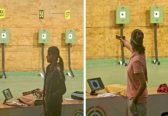 देवली , निशानेबाज अदिति शक्तावत (देवली) और रिद्धि हाड़ा (जुनिया) ने नई दिल्ली में आयोजित राष्ट्रीय 