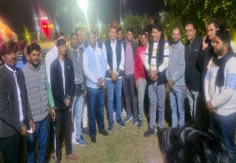 देवली ,क्षेत्र के चांदली माता मंदिर परिसर में नव वर्ष के अवसर पर एक जनवरी को दोपहर 12 बजे एक किसान आम