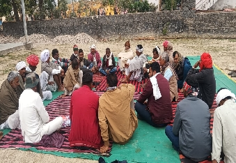 देवली ,राष्ट्रीय विस्थापित समन्वय संघर्ष समिति (कैचमेंट एरिया देवली, टोंक, अजमेर, भीलवाड़ा) की एक �