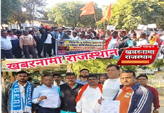 देवली,बांग्लादेश में हिंदुओं पर बर्बरता के खिलाफ देवली में फूटा आक्रोश,जुलूस निकाल राष्ट्रपति क