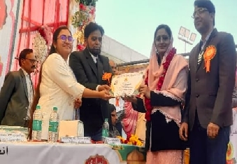 देवली , अंसारी वेलफेयर सोसाइटी कोटा द्वारा आयोजित प्रतिभा सम्मान समारोह में शिक्षा, चिकित्सा और �