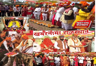 देवली,शहर के कुचलवाड़ा रोड पर जयपुर विद्युत वितरण निगम कार्यालय के सामने बनने वाले भव्य श्री सां�