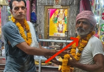 देवली,68 वर्षीय मूलचंद ने पूरी की 110 किलोमीटर की कनक दंडवत यात्रा