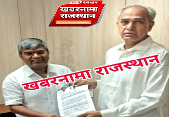 देवली,सरोली मोड़ पर फ्लाईओवर निर्माण की मांग सांसद ने एनएचएआइ चेयरमैन को सौंपा पत्र