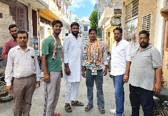 देवली में कांग्रेस खेल प्रकोष्ठ को मिला नया शहर अध्यक्ष, आसिफ खान अब्बासी नियुक्त