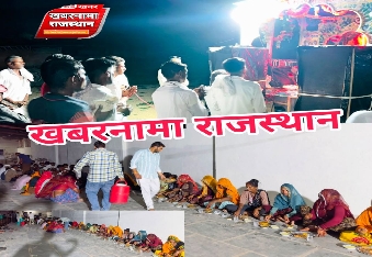 श्री सांवलिया सेठ मंदिर निर्माण समिति द्वारा पदयात्रियों के लिए भोजन एवं विश्राम की स्थायी सेवा