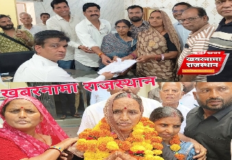 देवली,कजोड़ी देवी ने भाजपा से पालिकाध्यक्ष पद के लिए दाखिल किया नामांकन