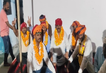 देवली,नवनिर्वाचित पार्षदों का स्वागत, ग्रामीणों ने कहा- विकास को मिलेगी गति