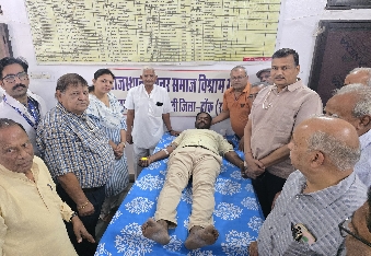 विकसित भारत जन सेवा अभियान के अंतर्गत लगा रक्तदान शिविर*