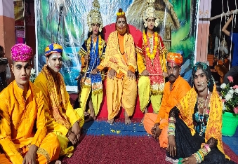 मोबाइल-टीवी के दौर में भी 54 साल से कायम रामलीला की परंपरा
