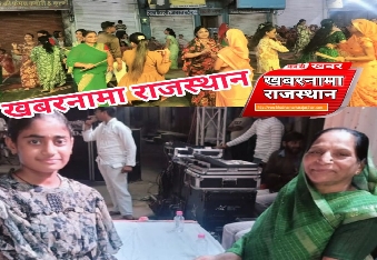 सजा माता का दरबार, गरबा-डांडिया से हुई महोत्सव की शुरुआत