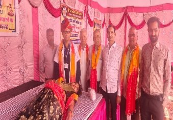 देवली,महोत्सव के रक्तदान शिविर में 31 यूनिट रक्तदान